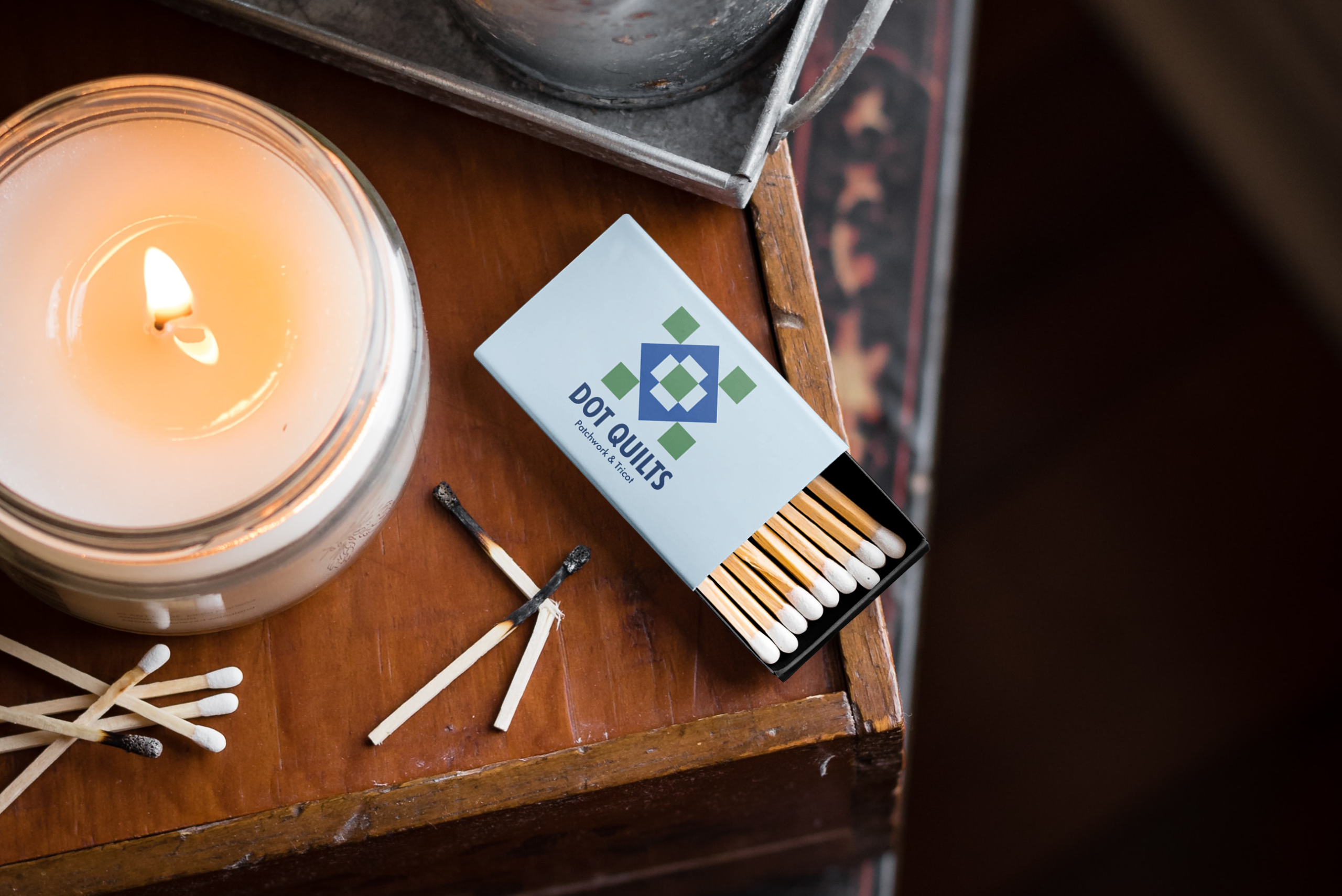 Free Matches Box Mockup